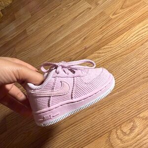 Nike Air Force 1 Kids Pink Sneakers